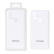قاب سیلیکونی پاک کنی اورجینال Master Quality مدل Samsung Galaxy A21s - سفید (پک دار)